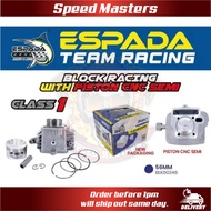 Speed Master ESPADA BLOCK RACING EX5 CLASS-1 Dream 53mm 55mm 56mm ESPADA CNC SEMI DOME PISTON EX5 CL