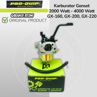 4-Stroke Generator Carburetor 2000 - 4000 Watt GX160 GX200 PRO-QUIP LITE Brand Original 4-Stroke Gen