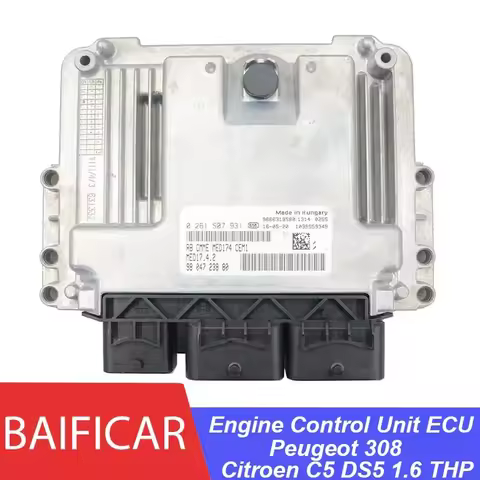 Baificar Brand Genuine Engine Control Unit ECU 0261S07931 9804723880 MED17.4.2 For Peugeot 2008 1.6 
