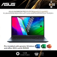 *ORIGINAL* ASUS VIVOBOOK PRO OLED (M3500Q-CL1343WS) 15.6" FHD R7-5800H/ 16GB RAM/ 512GB SSD/ RTX3050