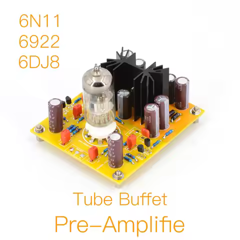 MOFI-6N11/6922/6DJ8-Tube Buffer Pre-Amplifie-DIY KIT