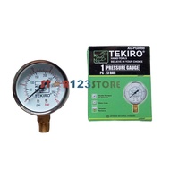 Pressure Gauge Tekiro 25bar Compressor Air Pressure Gauge 25bar