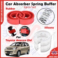 For Toyota Avanza Old Car Absorber Spring Buffer AMT Front Rear Shocks Suspension Cushion DIY Silicone Rubber 2pcs/set