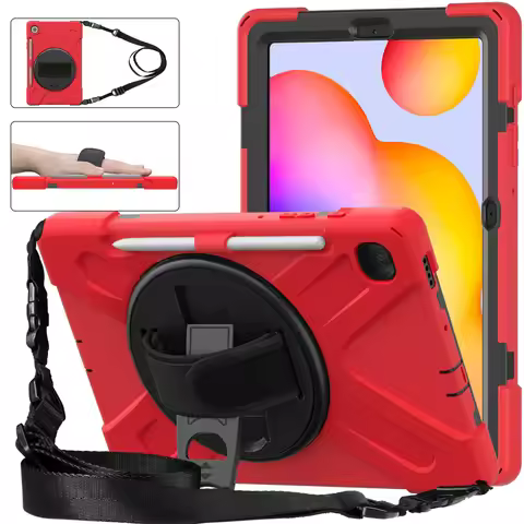 For Samsung Galaxy Tab S6 Lite stand case SMP620 P610 P613 P615 P619 anti-knock cover holder with pe
