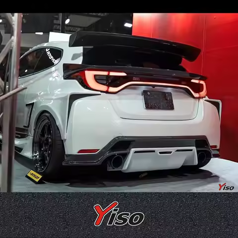 Suitable for YARIS GR YARIS MXPA12 GARAGE VARY carbon fiber rear lip rear spoiler tail spoiler Aerod