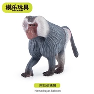 Children's Toy TOYMANY Arabian Baboon Private Wild Simulation Animal Model