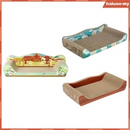 [HaluooMY] Cat Scratchers Cardboard, Cat Scratch Bed Furniture Protection Cat Furniture