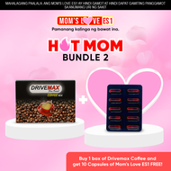 HOT MOM BUNDLE 2 (Buy 1 box of Drivemax Coffee and get 10 Capsules of Mom's Love ES1 FREE)