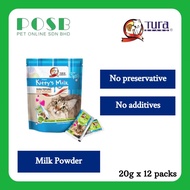 Tura Instant Kitty’s Milk Powder / Cat Milk Powder / Susu Tepung Kucing (20g x 12pack)