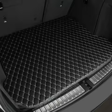 Artificial Leather Full Coverage Car Trunk Mat for Mercedes EQA EQB EQC EQE EQS SUV 2025 Car Accesso