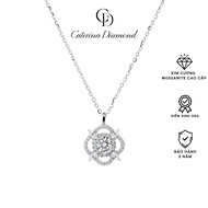 Dây chuyền kim cương Moissanite Caterina Diamond Four Leaf Clover Necklace DN056