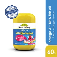 Natures Way Kids A+ Omega 3 Trio (60s)