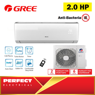 Gree 2.0HP Wall Mount Air Conditioner GWC18QD-K3NNA1D Lomo N 2HP Air Cond Non Inverter R410A GWC18QD Aircond