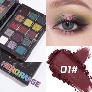 HERORANGE | Herorange Underground 15 Shades Eyeshadow Palette Matte Metallic Glitter Gothic Smoky Ey