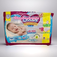 Bĩm Tã quần sơ sinh Bobby mở một bên thiết kế riêng dể mặc cho bé sơ sinh 3-10kg Hàng Chính Hãng - T