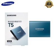 SAMSUNG T5 External SSD 500GB Solid State Drive USB 3.1 Gen2 Mini Portable Computer Hard Disk High Speed Drive For PC/Phone