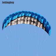 Jettingbuy ร่มชูชีพ2.5ม. สองเส้น4สีร่มชูชีพกีฬาของเล่นว่าวบินว่าวชายหาด