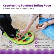 Pet Slow Feeder Cat Puzzle Toy Chew Toy Cat Food Puzzle Mentally Interactive Toy Buggin Out Puzzle &