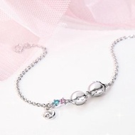 KikiLala星燦系列-雙子星晶鑽純銀手鍊