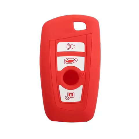 Xinyuexin Silicone Car Key Case Cover Fob Skin Shell Set for BMW 3 5 7 SERIES E46 Z4 F30 F31 F10 F20