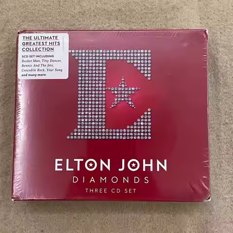 Elton John Diamonds 3CD Set Ultimate Greatest Hits Collection Pop Rock Music Album