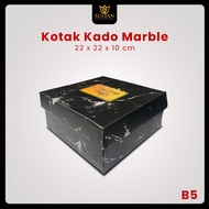 Marble Gift Box - Black Gift Box - Gift Box - B5