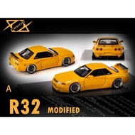 Error404 1/64 Nissan Skyline GT-R (R32) Pandem Rocket Bunny - Yellow