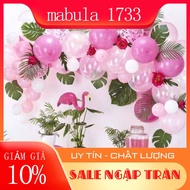 (Real photo) fake leaves, fake turtle leaves for room decoration, birthday balloon strip decoration