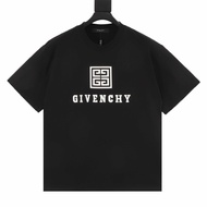 GIVENCHY/GIVENCHY/6XL Classic Round Neck Short-Sleeved T-Shirt Men Women Style Large Size Casual Lar
