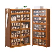 Shoe Cabinet Flip Door Shoe Rack Cabinet Home Wooden Shoe Cabinet （AQ）