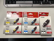 Canon PIXMA 751/750 XL Ink Cartridges