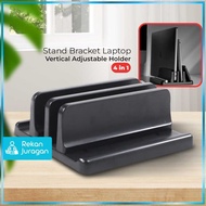 Vertical Laptop Stand Bracket Adjustable Holder 4in1 - SZ2S