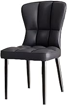 Multi-Scene Upholstered Chair, Comfortable Kitchen Dining Chair With Black Tapered Legs, Ideal For D