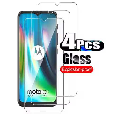 4PCS Tempered Glass for Motorola E13 E22S Z4 E7i Plus E 7 Power Screen Protector for Moto G10 G20 G3