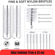 Stainless Steel Straw Brush/ Baby Bottle Straw Brush 17 cm & 23 cm