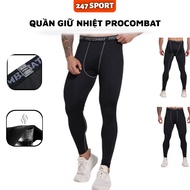 Men's thermal leggings combat pro muscle tights soccer gym badminton running 247SPORT_HN