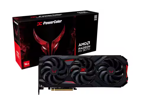 hm New POWEER COLOR Red Devil AMD Radeon RX 9070 XT 16GB GDDR6 PCIe 5.0 RX 9070XT GPU RX9070 XT@@