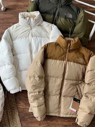 外國預訂 多色選 the north face logo 拼色1996 羽絨外套