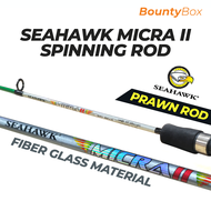 Seahawk Micra II Prawn Rod 362/402/462/502 Joran Udang Galah Sepit Biru Harimau Talapia Ebi Fishing 