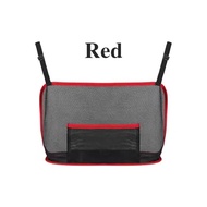 Tas Jaring Penyimpanan Tengah Sekat Kursi Jok Mobil Tempat Botol Tissue Makanan Car Net Storage Bag