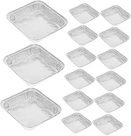 ORFOFE 30pcs Baking Dish Foil Pans Aluminum Foil Liners 8x8 Inches Non-stick for Easy Release for Pi