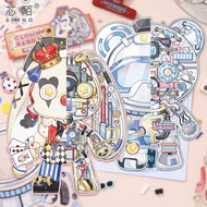 [KW] 3D Character Builder Series  | Scene Sticker 3D, Hadiah, Scrapbooking, Anti-Stres - GA 333-334