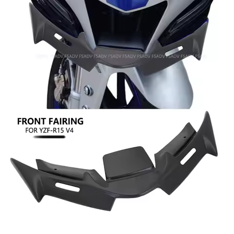 For YAMAHA YZF-R15 Front Fairing Winglets Aerodynamic Wing Shell Cover Protection Guards Kit YZF R15