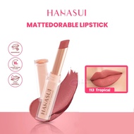 Hanasui Lipstik Matte Mattedorable Lipstick Batang Tahan Lama Original