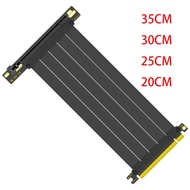 High Quality PCIe 4.0 X16 Riser Cable -High Speed Flexible GPU Extension Cord with 90 Degree Adapter