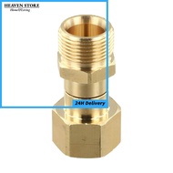 【HNM】1Pc Copper Swivel Fitting Pressure Washers - M22 15mm swivel joint accessories
