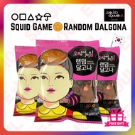 *NEW* Squid Game Random Dalgona 3ea Set (20g*3) Korean Candy