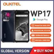 Oukitel WP17 IP68 Waterproof Rugged Smartphone With 8GB RAM 64MP Camera Android Mobile Phone Support Global 4G Network Cellphone