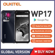 Oukitel WP17 IP68 Waterproof Rugged Smartphone With 8GB RAM 64MP Camera Android Mobile Phone Support