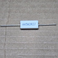 5W 2R2 Resistance Resistance Resistance R 5 W Watt 2.2 Ohm Aa5W2R2J AA 5W 2R2J 2R2 2.2 2.2 Ohm 5W2R2